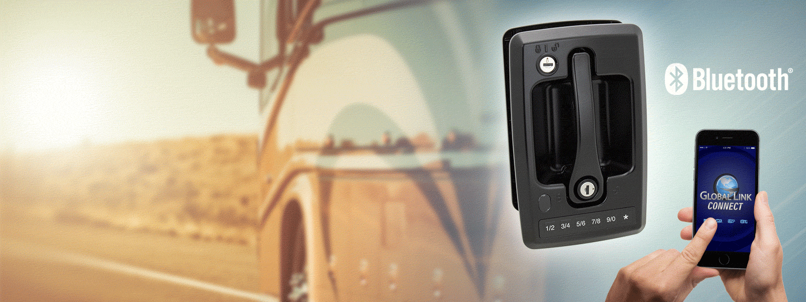 MRLBT Motorcoach Bluetooth Entry Lock